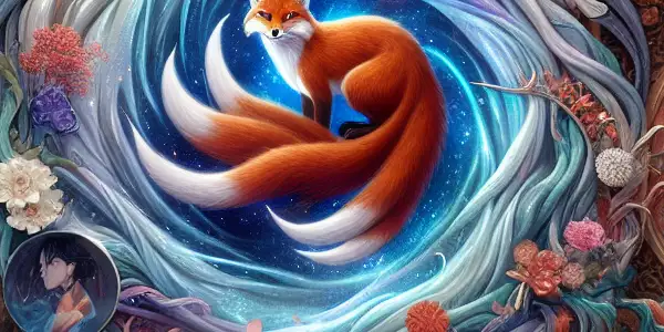 《九尾狐传》第三季的主要角色与奇幻元素场景。